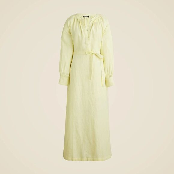 NWT J CREW Tall superwide Stratus pant in city twill
in “Pale Flax” yellow - Picture 4 of 8